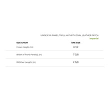 Load image into Gallery viewer, size_chart_imperial