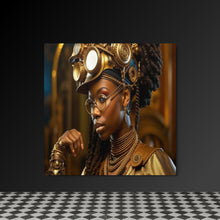 Load image into Gallery viewer, Artful Metal Wall Art "The Princess Scholar"