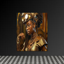 Load image into Gallery viewer, Artful Metal Wall Art "The Princess Scholar"