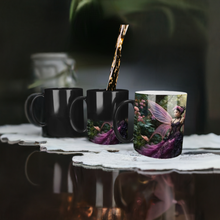 Load image into Gallery viewer, Fairy Tale Fantasy heat sensitive color changing coffee mugs