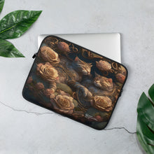 Load image into Gallery viewer, STEAMPUNK KITTIES COLLECTION Laptop Sleeve "Catnapped"