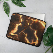 Load image into Gallery viewer, STEAMPUNK KITTIES COLLECTION Laptop Sleeve "James and Cornelius"