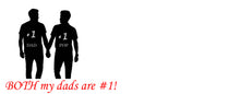 Load image into Gallery viewer, FATHER'S DAY COLOR CHANGING MUG BOTH MY DADS ARE #1!