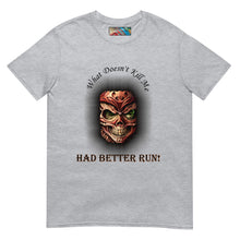 Load image into Gallery viewer, What Doesn't Kill Me  Short-Sleeve Unisex T-Shirt Athletic Grey