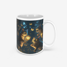 Load image into Gallery viewer, STEAMPUNK KITTIES COLLECTION Classic Mug "FIRE FLYING"