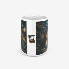 Load image into Gallery viewer, STEAMPUNK KITTIES COLLECTION Classic Mug "FIRE FLYING"