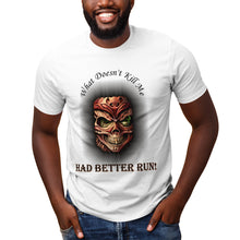 Load image into Gallery viewer, What Doesn't Kill Me  Short Sleeve Crew Neck Cotton Jersey T-Shirt  (White Only)