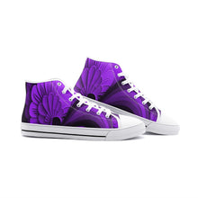 Load image into Gallery viewer, Purple Fantasy High Top Canvas Shoes