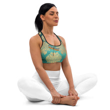 Load image into Gallery viewer, Dragon Flies Padded Sports Bra