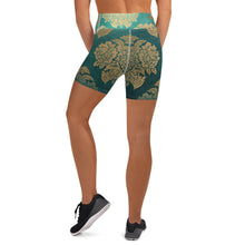 Load image into Gallery viewer, Dragon Flies Yoga Shorts