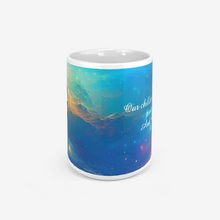 Load image into Gallery viewer, Astronaut in space "Our Children are the Future" Glossy Mug