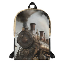 Load image into Gallery viewer, Back to School Steampunk Backpack
