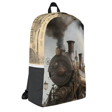 Load image into Gallery viewer, Back to School Steampunk Backpack
