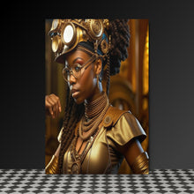 Load image into Gallery viewer, Artful Metal Wall Art &quot;The Princess Scholar&quot;
