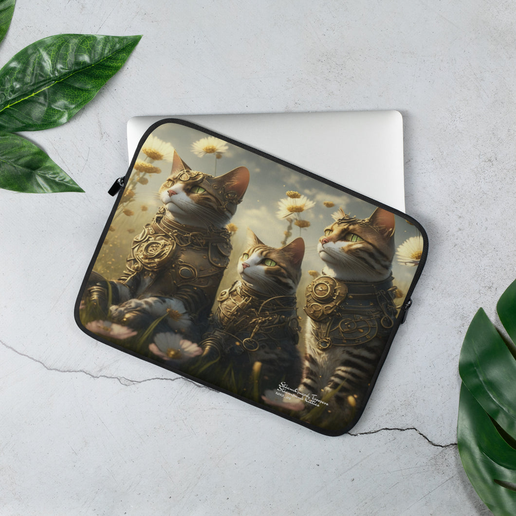 STEAMPUNK KITTIES COLLECTION Laptop Sleeve 