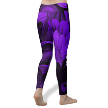 Load image into Gallery viewer, Purple Fantasy High Waist Yoga Leggings
