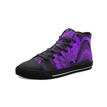 Load image into Gallery viewer, Purple Fantasy High Top Canvas Shoes
