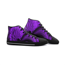 Load image into Gallery viewer, Purple Fantasy High Top Canvas Shoes
