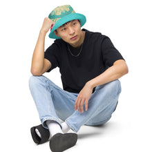 Load image into Gallery viewer, Dragon Flies Reversible bucket hat
