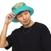 Load image into Gallery viewer, Dragon Flies Reversible bucket hat
