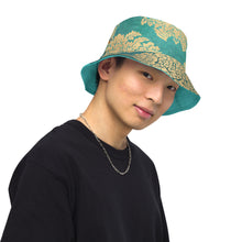 Load image into Gallery viewer, Dragon Flies Reversible bucket hat
