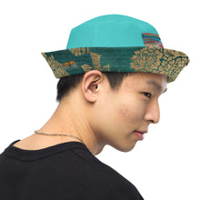 Load image into Gallery viewer, Dragon Flies Reversible bucket hat
