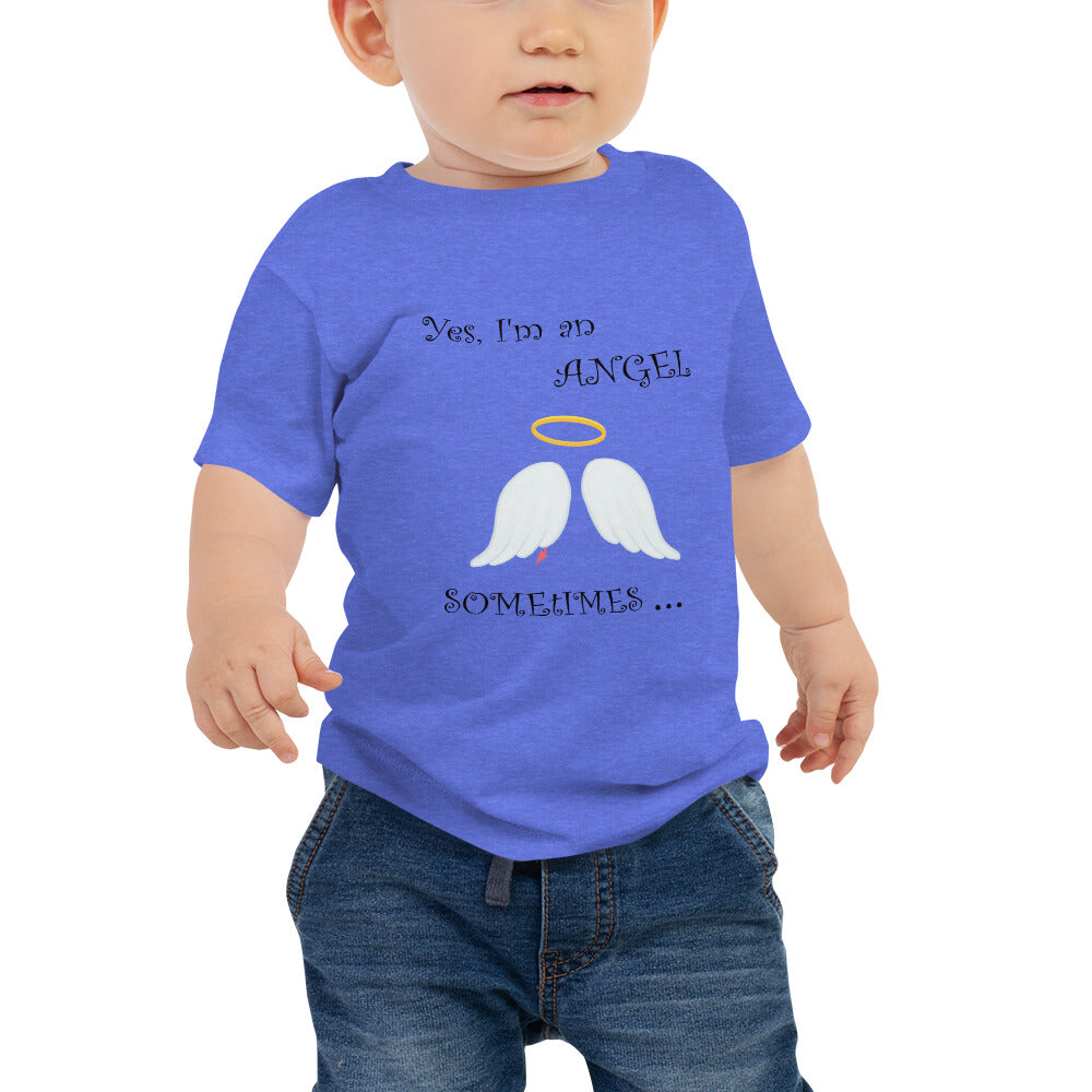 I'm An Angel  Short Sleeve Toddler Tee