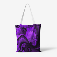 Load image into Gallery viewer, PURPLE FANTASY Heavy Duty  Canvas Tote Bags
