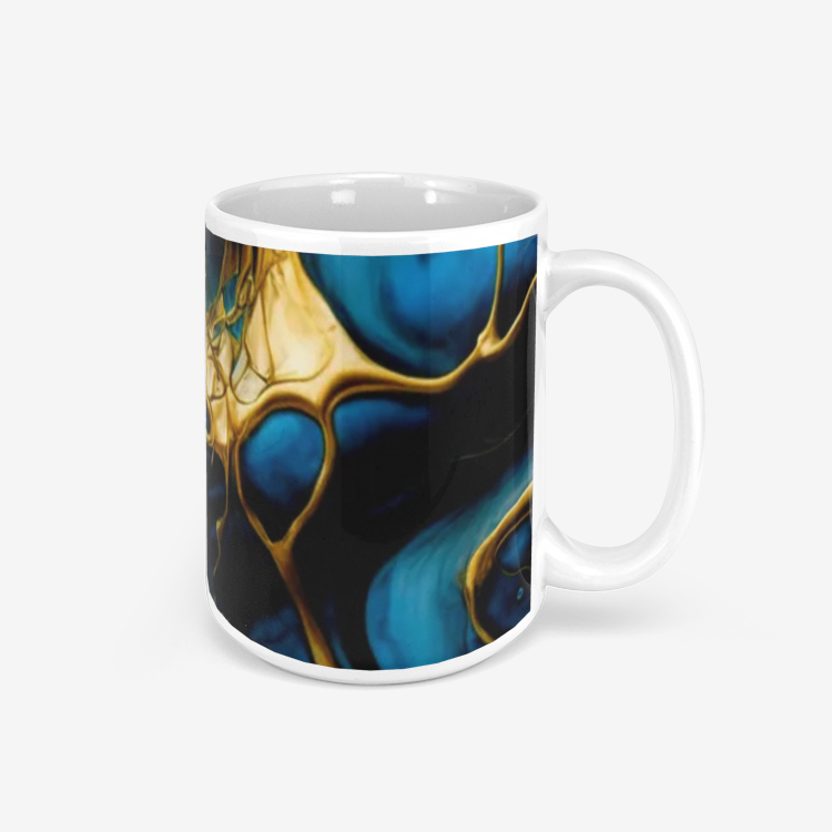 Contemporary Art Designs on Classic Glossy Mug - 