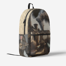 Load image into Gallery viewer, Retro Steampunk Print Trendy Backpack
