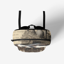 Load image into Gallery viewer, Retro Steampunk Print Trendy Backpack
